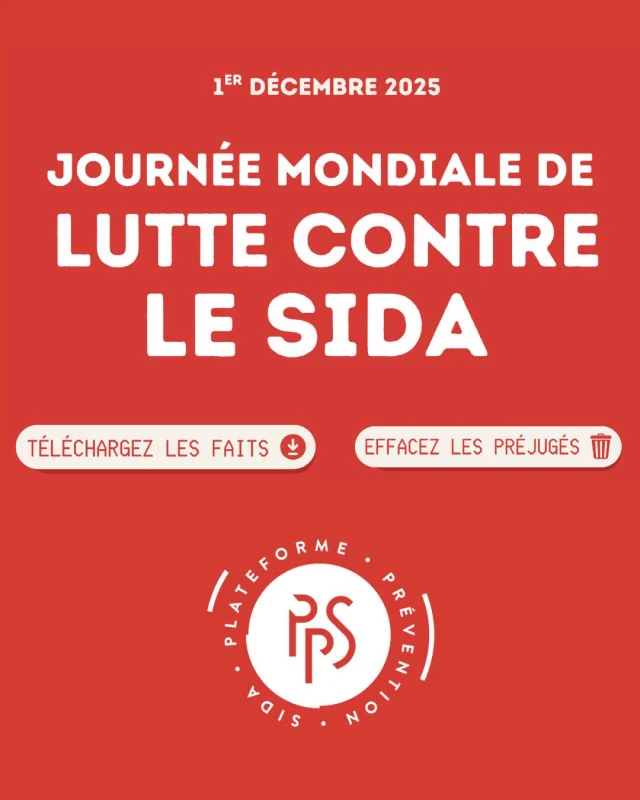 🔴 1er décembre | JOURNÉE MONDIALE DE LUTTE CONTRE LE SIDA 

Comme chaque année, la Journée Mondiale de Lutte contre Sida est l'occasion de mettre l'accent sur l'importance de la lutte contre l'épidémie de VIH/Sida. 

MAIS AUSSI l'importance de la lutte contre la stigmatisation et la discrimination envers les personnes vivant avec le VIH qui est TOUJOURS une réalité. 

Oui oui, en 2025, malgré le fait qu'une personne qui vit avec le VIH et suit son traitement a une charge virale indétectable, et donc ne TRANSMET PLUS le VIH (i =i, une charge virale indétectable est intransmissible), eh bien... il y a encore et toujours de la mésinformation, des préjugés et des rumeurs qui circulent. 

Ce n'est pas anodin. Ça fait du mal. 

❤️ Soyons bienveillant·es, soyons solidaires, soyons des allié·es.
Cette lutte, elle n'a pas lieu juste aujourd'hui, elle a lieu toute l'année. 

Vous qui nous suivez, vous êtes probablement au courant de tout ça. C'est pour cette raison qu'on vous demande de partager ce post, pour que vos proches et les gens qui vous suivent le voit et reçoivent cette information. Merci ❤️

Le quiz  pour tester vos connaissances : https://preventionsida.org/fr/vih-lequizz

 #téléchargezlesfaits #effacezlespréjugés #VIH #informezvous #journeemondialedeluttecontrelesida #respect👑 #vivreaveclevih #vih #sida